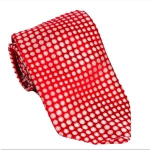 Ted Baker London Red Polka Dot Necktie